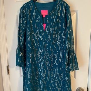 Lilly Pulitzer NWT Large Green Dress